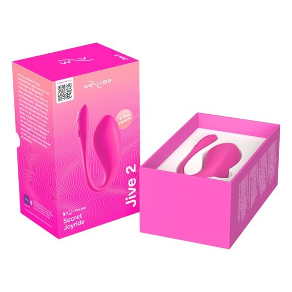 Віброяйце з функцією керування телефоном Jive 2 by We-Vibe Electric Pink sexstyle | Зображення 9