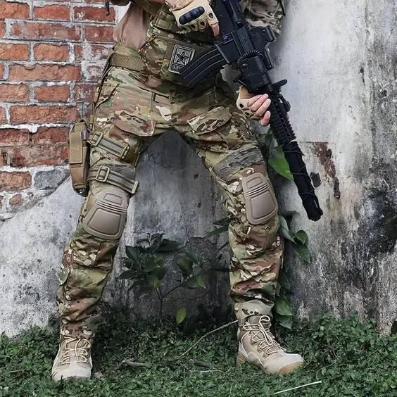 Штурмові Військові Штани G3 з Наколінниками Мультикам COMBAT | Зображення 7