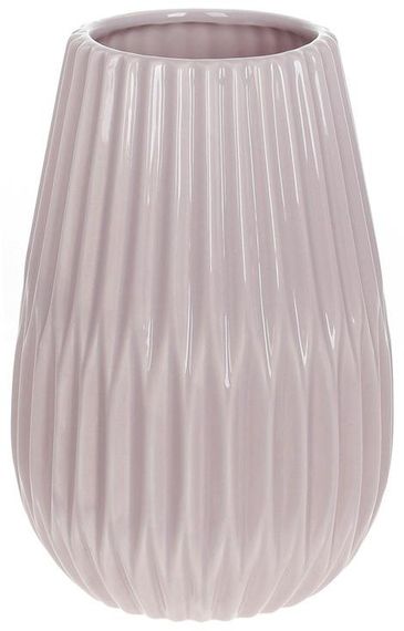 Декоративная ваза Виола d=14x20см светло-розовый глянец ceramic