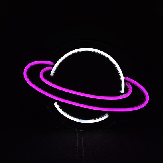 Неоновий світильник Сатурн 300х200 acr-n000012
