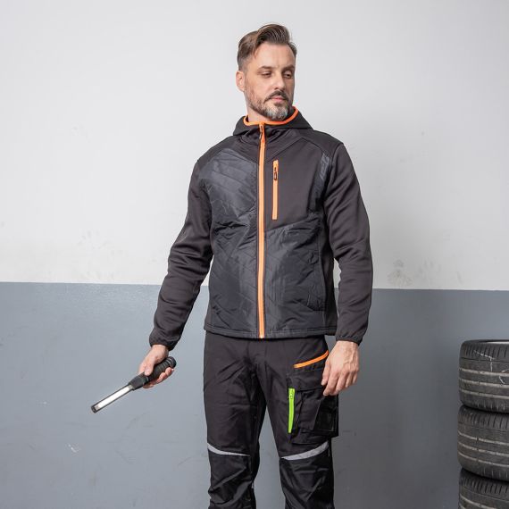 Куртка робоча STRIKE, чорна, розмір XL | Зображення 2