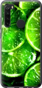 Чохол на Xiaomi Redmi Note 8 Зелені часточки лимона "852u-1787-2448"