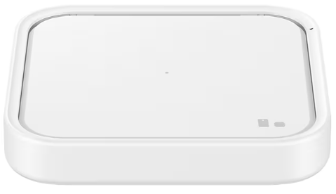 Бездротовий зарядний пристрій Samsung 15W Wireless Charger Pad with TA White (EP-P2400TWEGEU)