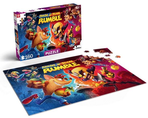 Пазл GoodLoot Crash Bandicoot 4: It's About Time Puzzles 160 ел. (5908305240365) | Зображення 1