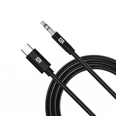 Кабель мультимедийный USB-C to 3.5mm M 1.0m black Armorstandart (ARM76888) | Зображення 1