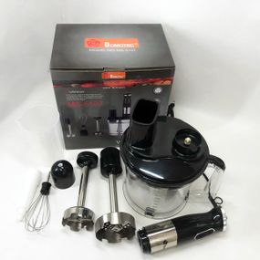 Портативный блендер для смешивания Domotec, Настольный блендер для смузи Погружной с чашей KT-56