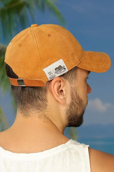 Мужская бейсболка «Fashion cap» (1613) песочный | Зображення 1