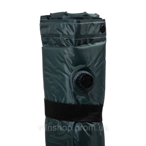 Матрац у намет надувний 175х60х2 см матрац похідний туристичний з підголівником Зелений SJ-0028-1GR | Зображення 7