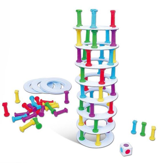 Настольная интерактивная игра Ummi 707-59 Collapsing Tower Game Blue