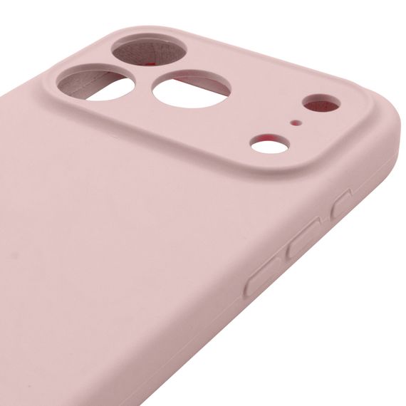 Чохол Silk Full Camera Protective (AA) NO LOGO для Apple iPhone 17 Pro (6.3") Рожевий / Chalk Pink | Зображення 3