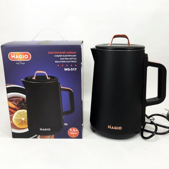 Електрочайник-термос MAGIO MG-517 1,5л 1500 Вт | Зображення 6