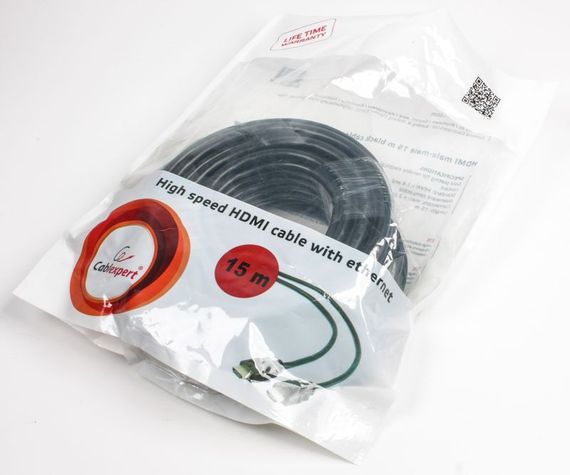 Кабель Cablexpert CC-HDMI4-15M, вилка/вилка, з позолоченими контактами, 15 м | Зображення 2