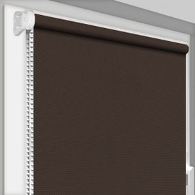 Рулонная штора Rolets Роял 1-804-1400 140x170 см открытого типа Шоколадная