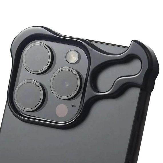 Чохол Minimalist Metal Bumper для Apple iPhone 17 Pro Max (6.9") Black | Зображення 1
