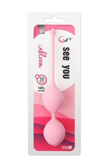 Вагинальные шарики DreamToys ALL TIME FAVORITES 90 гр. со смещенным центром тяжести, розовые sexstyle | Зображення 2