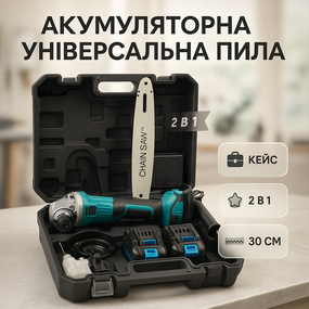 Акумуляторна ланцюгова пила для брусів, Ручна ланцюгова пила садова електрична садова CM-37
