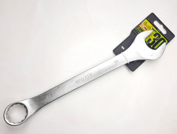 Ключ ріжково-накидний 30мм Alloid К-2005-30