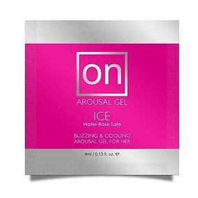 Пробник збудливого гелю Sensuva - ON for Her Arousal Gel Ice (4 мл) Sex Aura