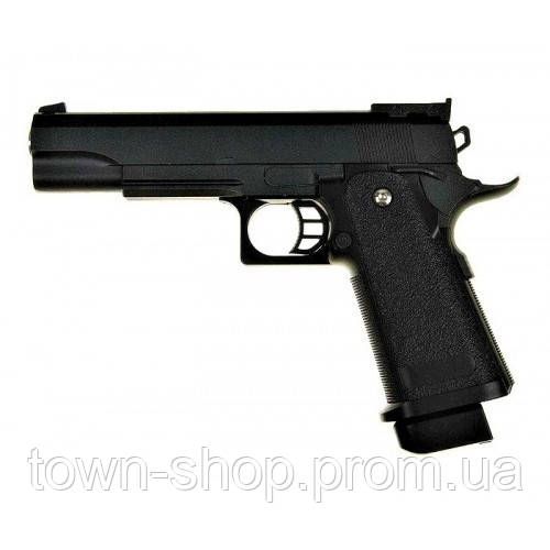 Страйкбольный пистолет  "Colt M1911 Hi-Capa" Galaxy G6 металл | Зображення 2
