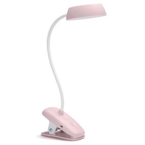 Лампа настільна Philips LED Reading Desk lamp Donutclip, рожевий (929003179627)