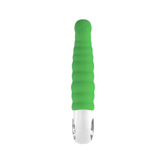 Вібратор точки G Fun Factory PATCHY PAUL fresh green, гнучкий, 12 режимів Sex Aura | Зображення 4