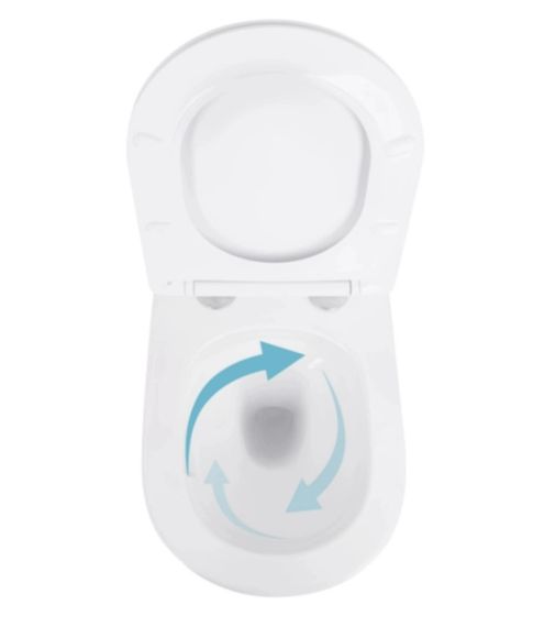 Набір Qtap Nest 4 в 1 підвісний унітаз Swan Ultra Quiet 520x360x320 + комплект інсталяції QT16335180W48194 | Зображення 4