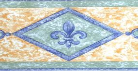 Пленка самоклеящаяся бордюрная 10,6х1000cm водостойкая зеленый узор