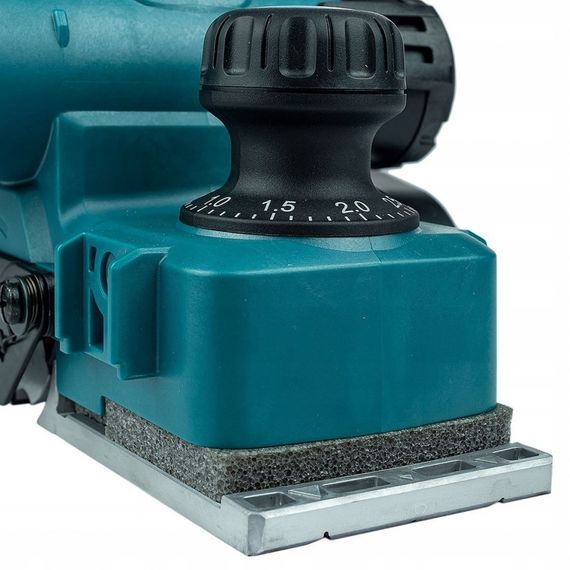 Рубанок акумуляторний Makita DKP181Z (82 мм, 12000 хв-1, BL, LXT, AWS, без акумуляторів та зарядного пристрою) | Зображення 4