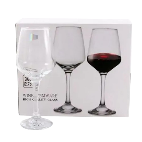 BMHG4035  НАБІР келихів скляних   6 шт  360 мл 7013289000