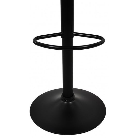 Барний стілець зі спинкою Bonro BN-087 чорний (чорна основа) | Зображення 9