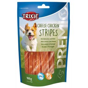 Ласощі для собак з куркою та сиром Trixie Premio Chicken Cheese Stripes, 100 гр
