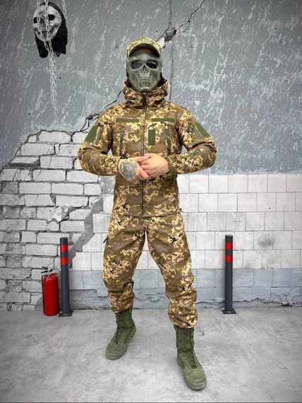 Тактичний костюм софтшел піксель 4в1 RAZER ВТ5403 | Зображення 2