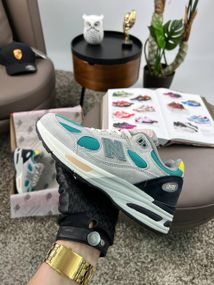 Кросівки New  911 Grey Turquoise Стиль и комфорт на каждый день весна / лето / осень B4147 41 26 см