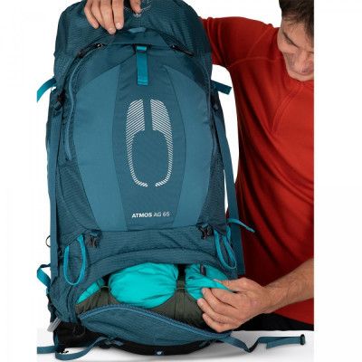 Рюкзак туристический Osprey Atmos AG 65 venturi blue L/XL (009.2790) | Зображення 9
