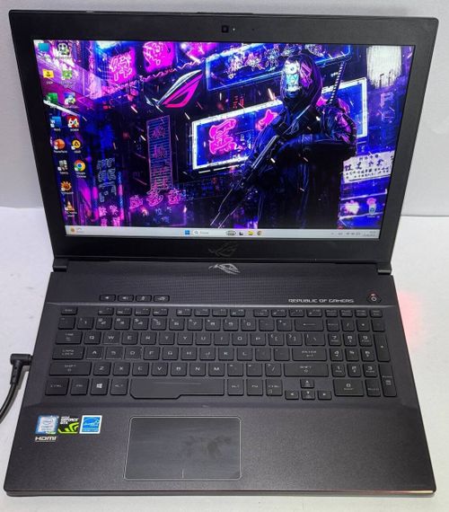 Ігровий ноутбук ASUS ROG Zephyrus GM501GS / 15.6" (1920x1080) IPS / Intel Core i7-8750H (6 (12) ядер по 2.2 - 4.1 GHz) / 16 GB DDR4 / 500 GB SSD / nVidia GeForce GTX 1070, 8 GB GDDR5, 256-bit / WebCam б/в | Зображення 9