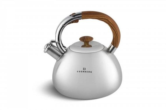Чайник із свистком Edenberg EB-2497-Brown 3 л коричневий