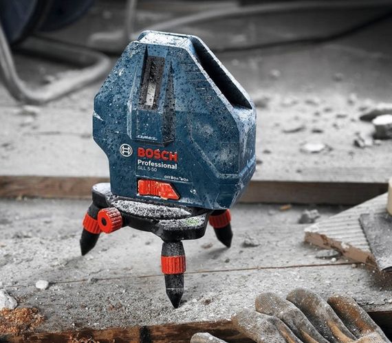 Нивелир лазерный Bosch Professional GLL 3-15 + мини штатив,  IP 54 (0.601.063.M00) | Зображення 5