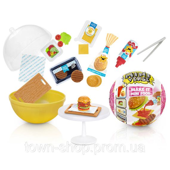 Игровой набор для творчества "Приготовь ужин" Miniverse 505419 серии "Mini Food 3"