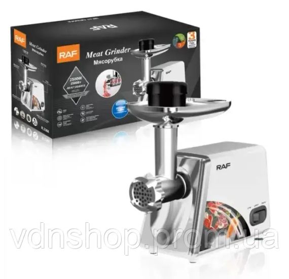Електрична м'ясорубка RAF R3367 (2500Вт) | Зображення 2
