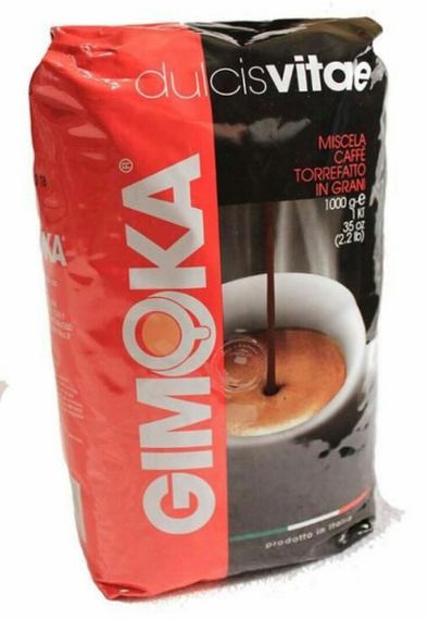 Кава в зернах Gimoka Dolce Vita 1кг, Італія Оригінал (Джимока) | Зображення 1
