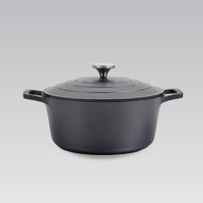 Каструля Maestro MR-4524, 4.2 л, 24 см, алюмінієва з кришкою та антипригарним покриттям