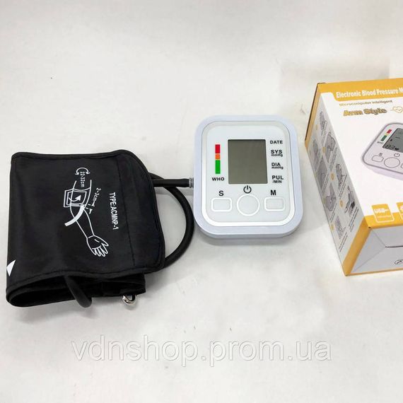 Вимірник тиску людини ARM Style B02R, Автоматичні тонометри для вимірювання тиску LK-82 | Зображення 1