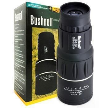 Монокуляр Bushnell 16x52 PowerView монокль, Бушнел, підзорна труба з чохлом | Зображення 2