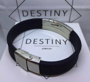 Браслет чоловічий Destiny Чорний One Size | Зображення 2