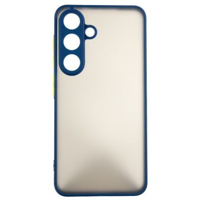 Чехол для мобильного телефона Dengos Matte Samsung Galaxy S25 (Blue) (DG-TPU-MATT-162)
