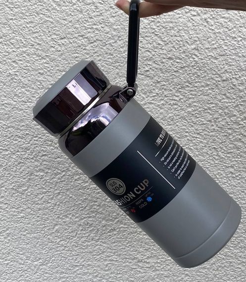 Термос питний Olens Колонел 102-407 1300 мл сірий