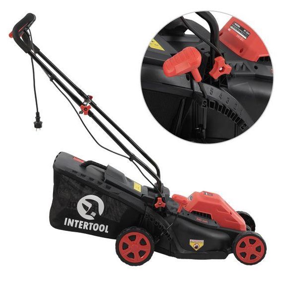 Газонокосарка електрична 1,4 кВт, STORM INTERTOOL WT-2264 | Зображення 3