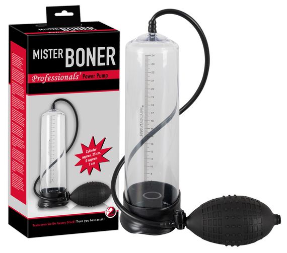 Чоловіча помпа - Mister Boner Professionals Power Pump Sex Aura