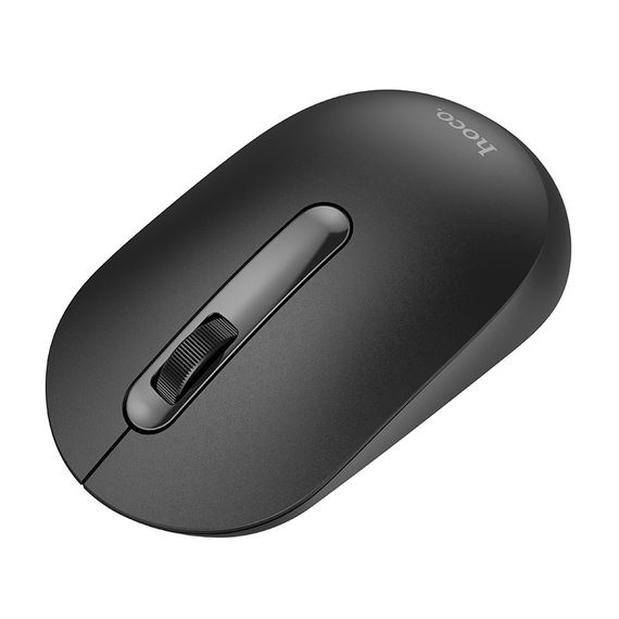 Компьютерная мышь Hoco GM14 Platinum 2.4G business wireless mouse Black | Зображення 1