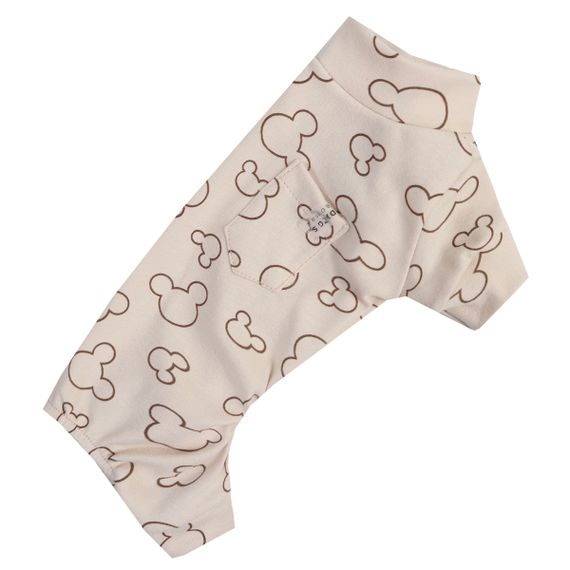Пижама Міккі контур беж D-222